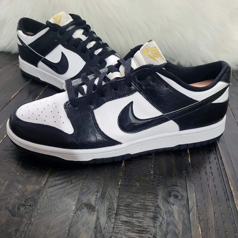 Nike Dunk Low SE World Champs Black White DR9511-100 Mens 9.5